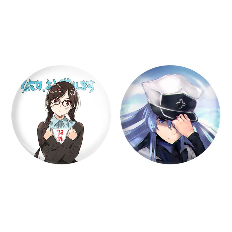 مگنت خندالو طرح فرمانده اسدث و چیزی رو سان انیمه دختر کد 1212612130 مجموعه 2 عددی