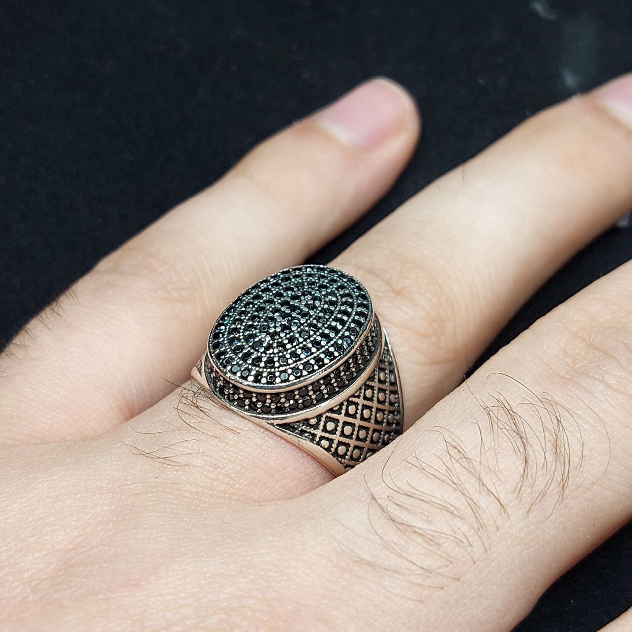 انگشتر نقره مردانه جی تی ای مدل مارگازیت انگشتر نقره مردانه جی تی ای مدل مارگازیت