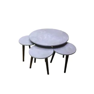 میز عسلی مدل lux1 مجموعه 4 عددی