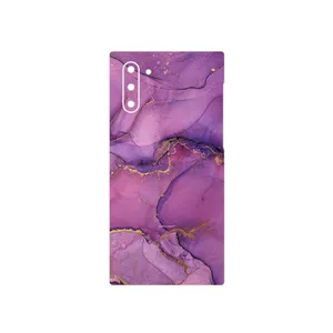 MAHOOT Purple Marble Cover Sticker for Samsung Galaxy Note 10