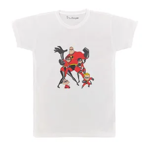 تی شرت آستین کوتاه بچگانه پرمانه طرح شگفت انگیزان کد pmt.6311