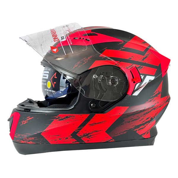 کلاه کاسکت ردلاین مدل فک ثابت عینکدار کد 935_RD