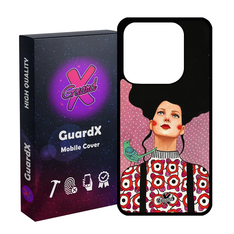 کاور گارد ایکس طرح دختر مدل 10139 مناسب برای گوشی موبایل شیائومی Redmi Note 14 4G