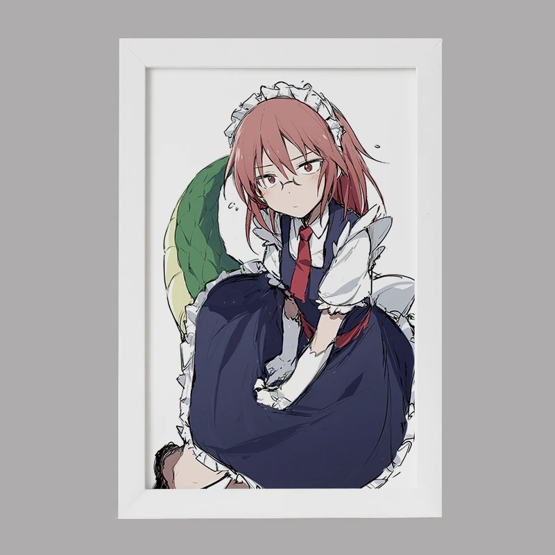 تابلو خندالو مدل انیمه اژدهای خدمتکار کوبایاشی کد 36296