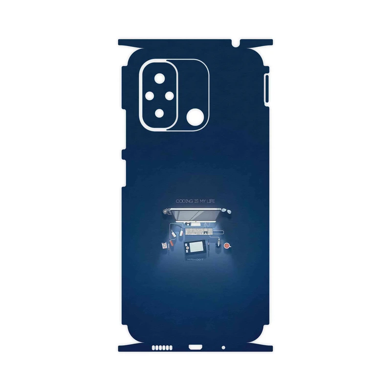 برچسب پوششی ماهوت مدل Programming 3-FullSkin مناسب برای گوشی موبایل شیائومی Redmi 12C