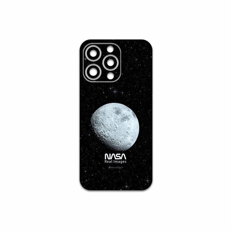 برچسب پوششی ماهوت مدل Moon-By-NASA مناسب برای گوشی موبایل اپل iPhone 13 Pro Max