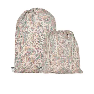 کوله پشتی ورزشی مدوپد طرح برگ اسلیمی مدل PAT00038 بسته 2 عددی