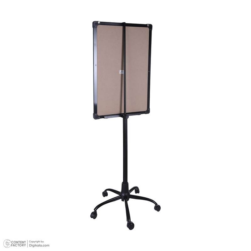 تخته وایت برد مدل آلفا سایز ۹۰*۶۰ سانتی متر به همراه پایه نگهدارنده
