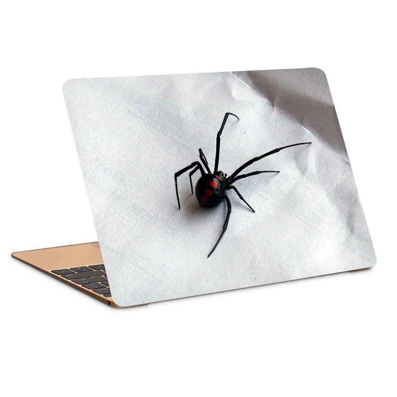 استیکر لپ تاپ طرح black widow-6کد P-654 مناسب برای لپ تاپ 15.6 اینچ