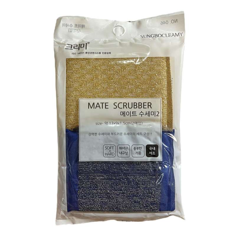 اسکاچ تفلون شور سانگبو کلمی مدل MATE SCRUBBER بسته 2 عددی