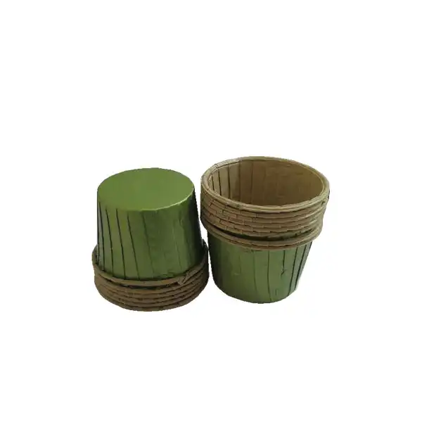 کپسول کاپ کیک مدل مافین لبه پلیسه دایره بسته  10عددی