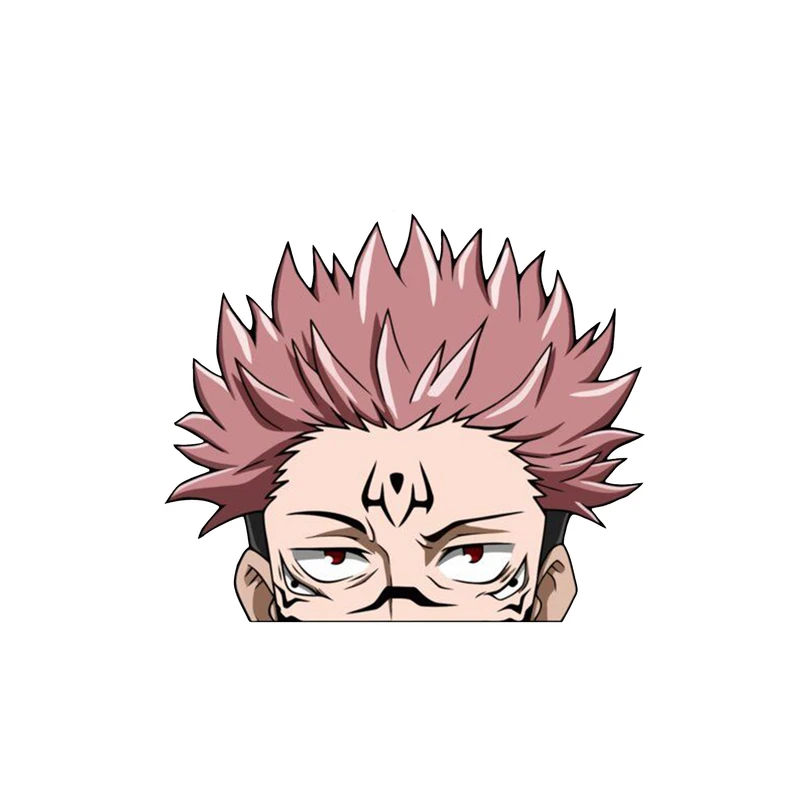 استیکر لپ تاپ و موبایل مدل انیمه طرح جوجوتسو کایسن ریومن سوکونا jujutsu kaisen ryomen sukuna کد 591
