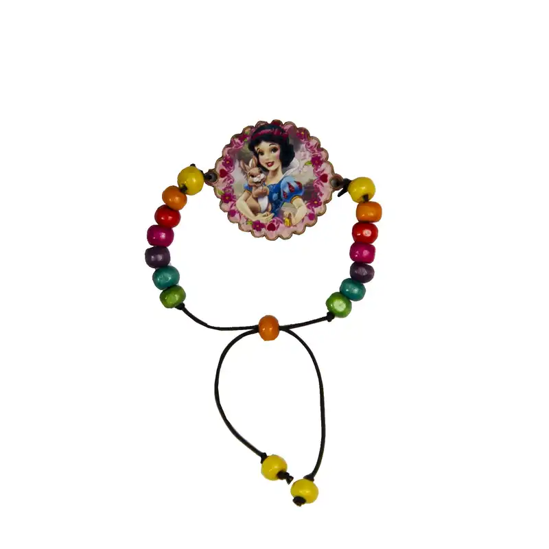 دستبند دخترانه مدل سفید برفی کد 04