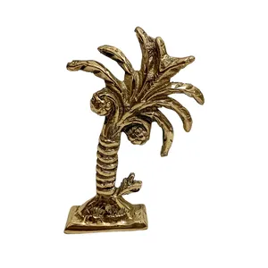 دکوری برنجی مدل نخل کد  H-1073