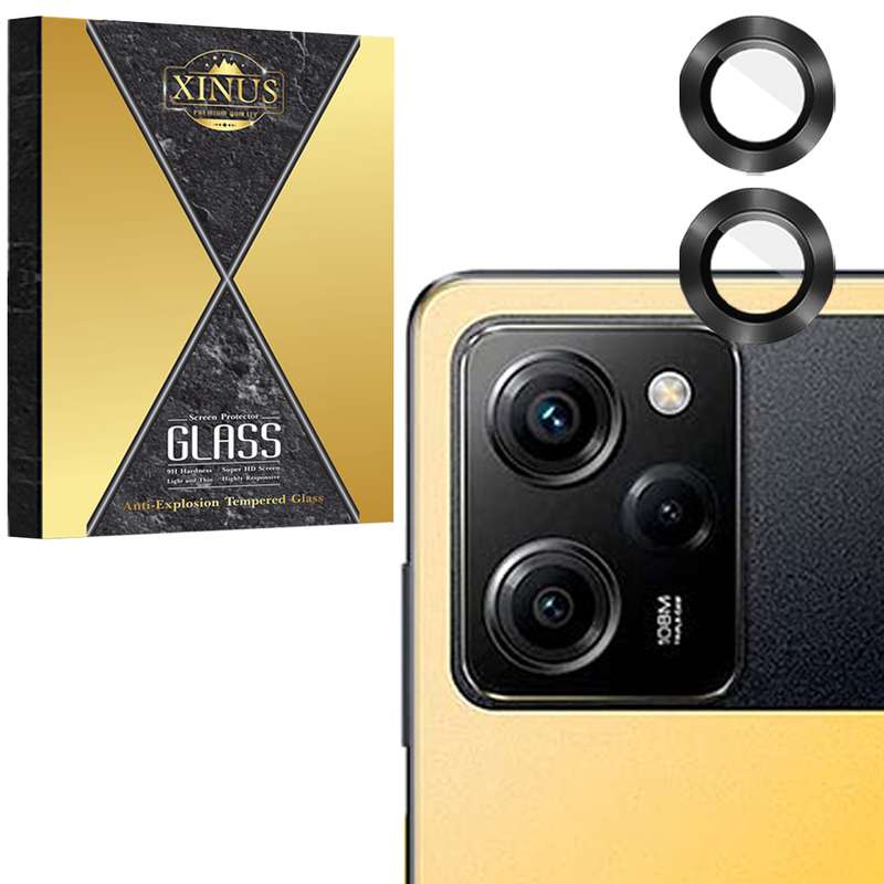 محافظ لنز دوربین فلزی ژینوس مدل XRING مناسب برای گوشی موبایل شیائومی Poco X5 pro محافظ لنز دوربین فلزی ژینوس مدل XRING مناسب برای گوشی موبایل شیائومی Poco X5 pro