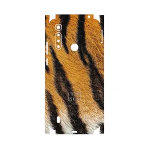 MAHOOT Tiger Skin-FullSkin Cover Sticker for Motorola Moto G8 Power Lite