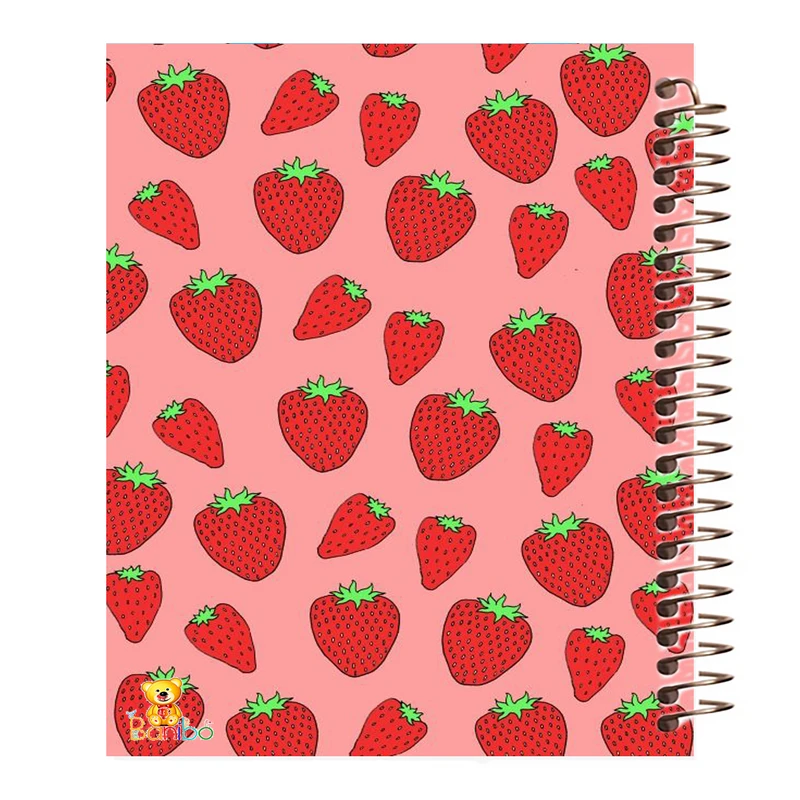 دفتر نقاشی 50 برگ بانیبو مدل توت فرنگی کد 893