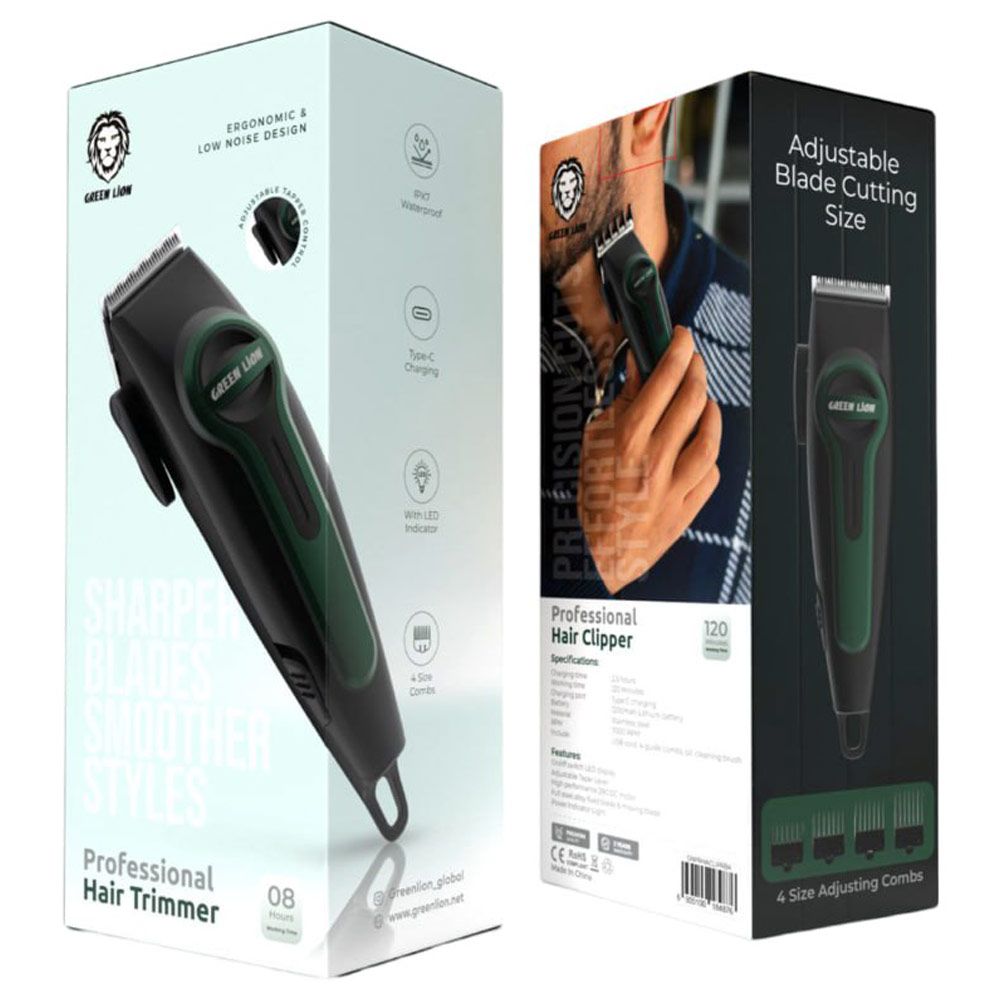 ماشین اصلاح موی سر و صورت گرین لاین مدل Professional Hair Clipper -  - 2