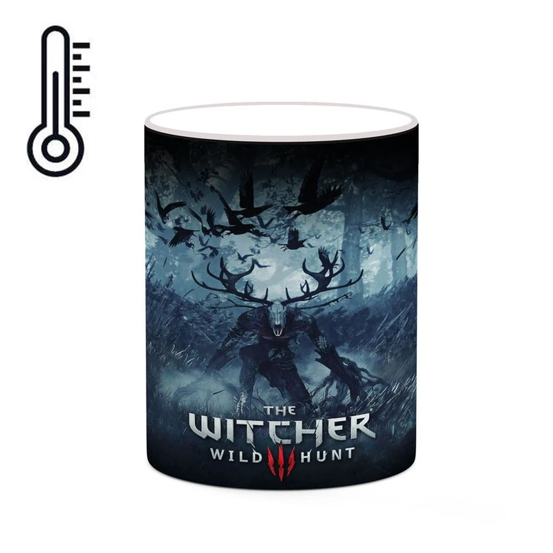 ماگ حرارتی کاکتی مدل بازی ویچر The Witcher 3 Wild Hunt کد mgh31134