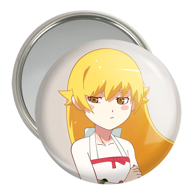 آینه جیبی خندالو مدل شینوبو اوشینو انیمه مونوگاتاری  کد 16171