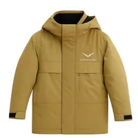 کاپشن کوهنوردی مردانه اسنو هاوک مدل پر کد 88165