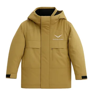 کاپشن کوهنوردی مردانه اسنو هاوک مدل پر کد 88165