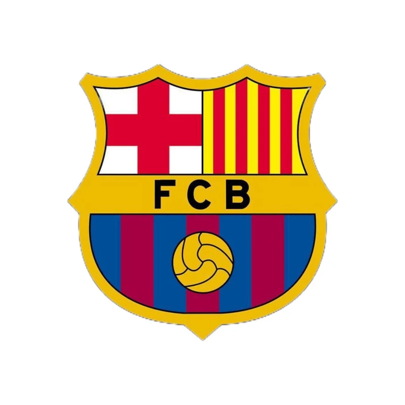 استیکر پارچه و لباس پاد آفرین مدل فوتبالی بارسلونا کد 2175