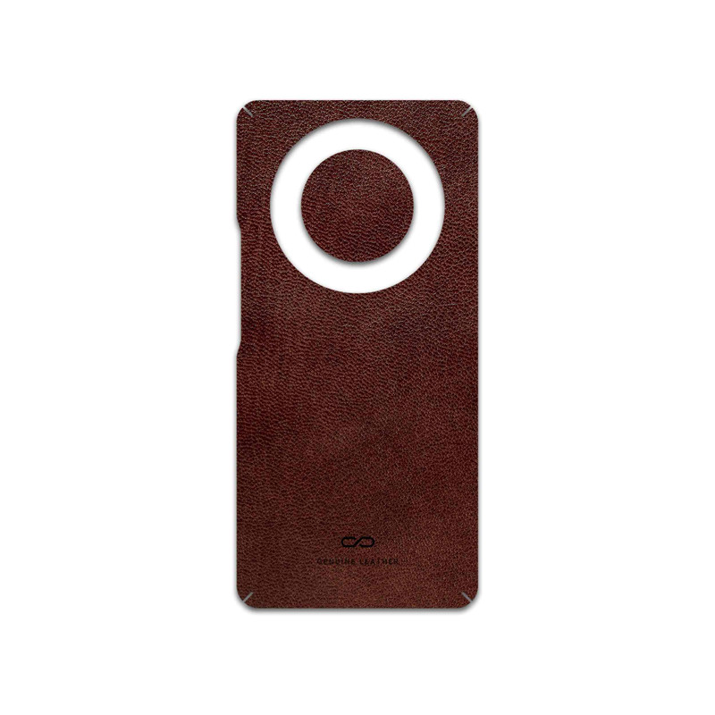 برچسب پوششی ماهوت مدل Natural-Leather مناسب برای گوشی موبایل آنر X9a
