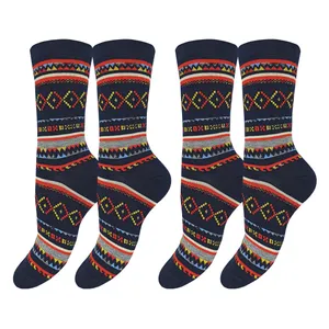 جوراب ساق بلند زنانه مدل سنتی کد 2106 بسته 2 عددی