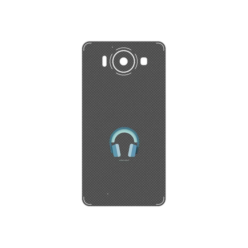 برچسب پوششی ماهوت مدل Minimal Headphone Icon مناسب برای گوشی موبایل مایکروسافت Lumia 950