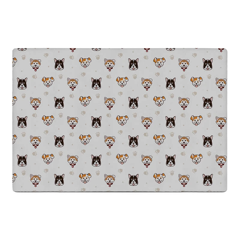 ماوس پد مخصوص بازی  زیگ زاگ  طرح سگ کد 4359