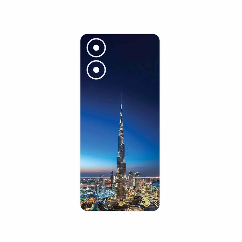 برچسب پوششی ماهوت مدل Dubai_City مناسب برای گوشی موبایل موتورولا Moto G04s