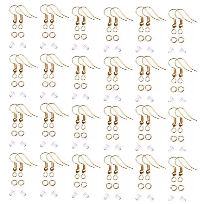 پایه گوشواره و حلقه کد 065 بسته 144 عددی