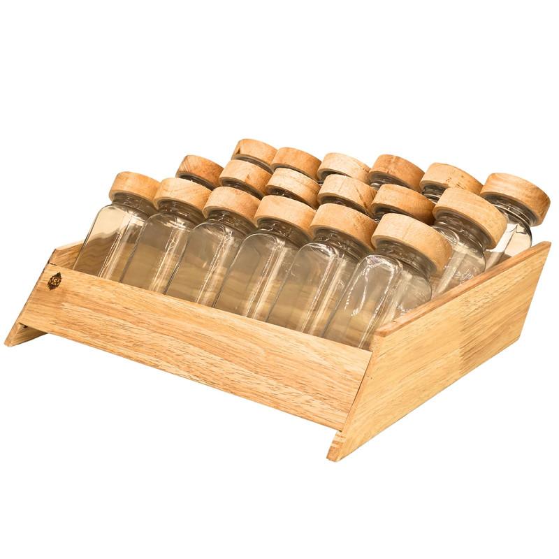 ست جا ادویه 18 پارچه مدل مک کارتی کد JA05 به همراه استند