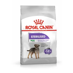 غذا خشک سگ رویال کنین مدل mini sterilised وزن 8 کیلوگرم