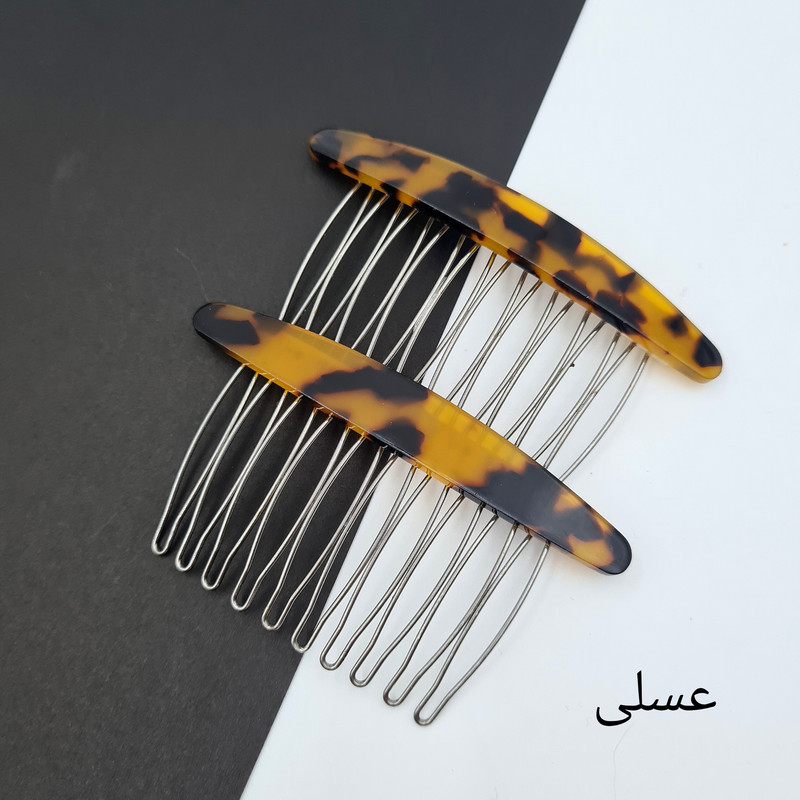 شانه مو زنانه مدل شینیون طرح سرامیک کد brg 30A