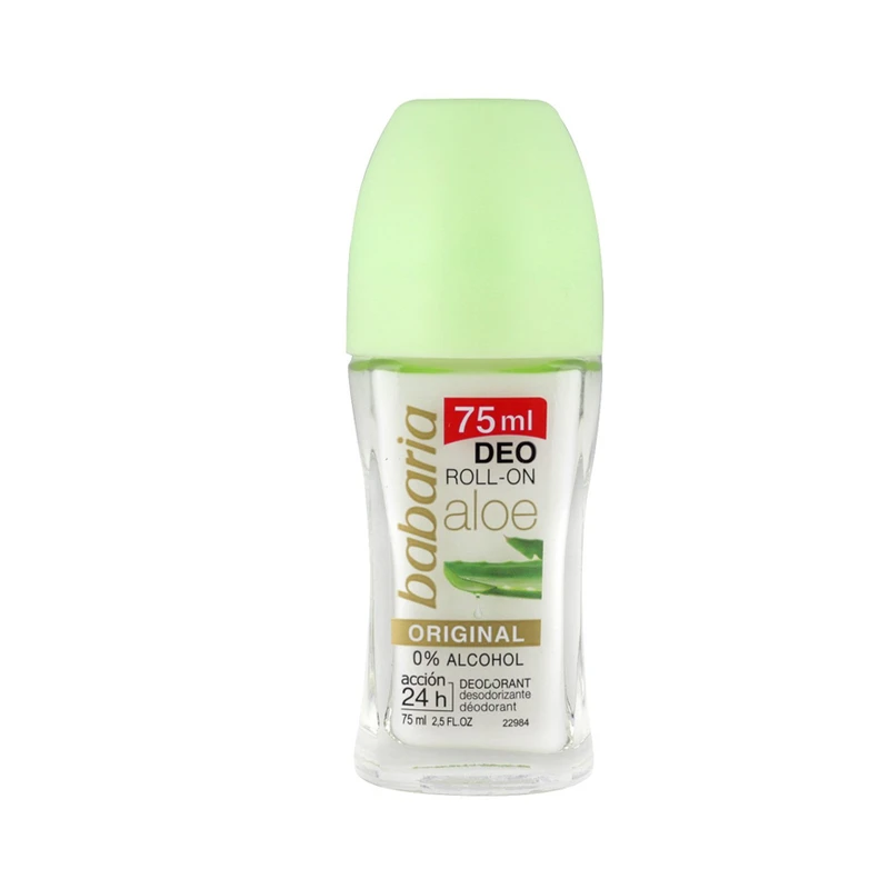 رول ضد تعریق باباریا مدل aloevera حجم 75 میلی لیتر