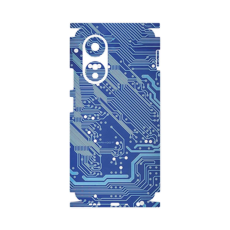 برچسب پوششی ماهوت مدل Blue_Printed_Circuit_Board-FullSkin مناسب برای گوشی موبایل اپو A58 4G