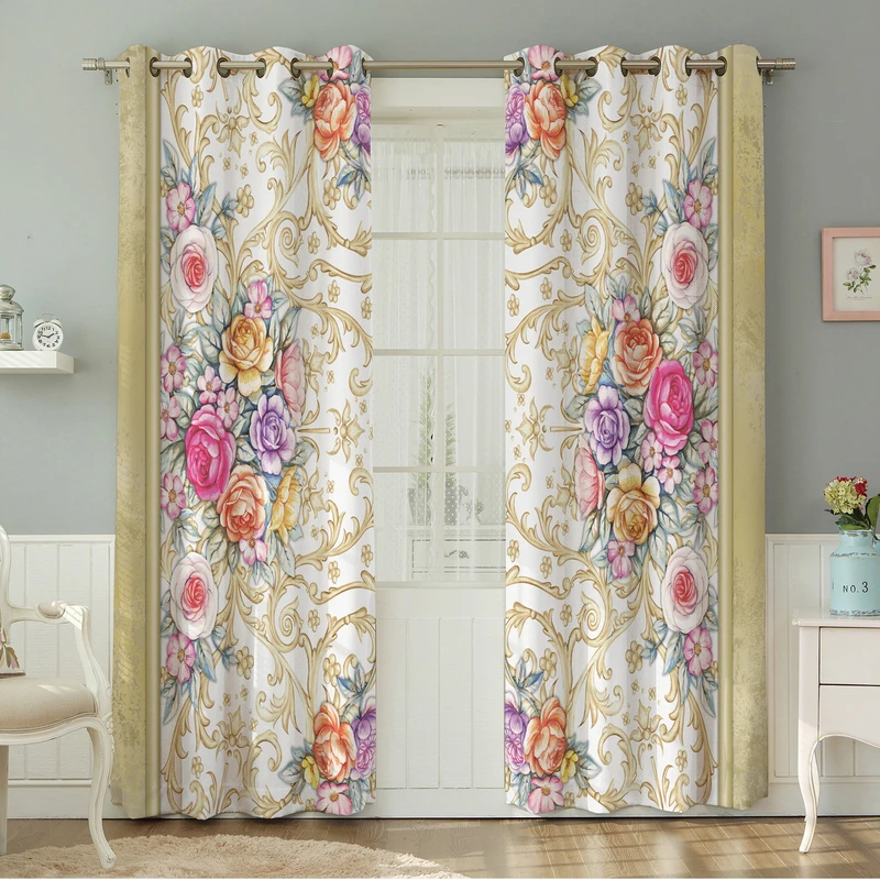 پرده نیروانا طرح مدرن  مدل مخمل کد 4885سایز 140×280 سانتی متر