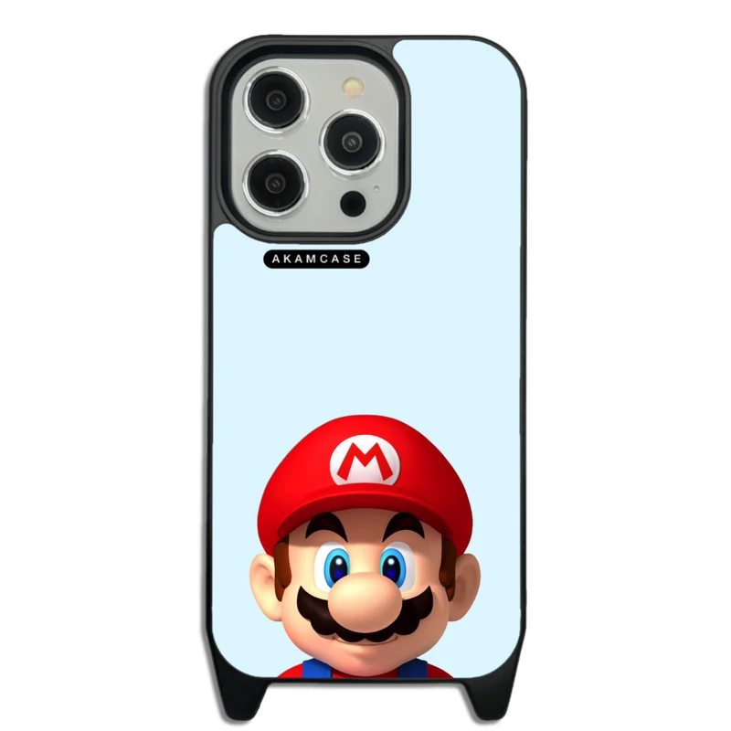 کاور آکام مدل AMC-WLA15PRO-SUPER MARIO15 مناسب برای گوشی موبایل اپل iPhone 15 Pro