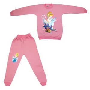 ست سویشرت و شلوار دخترانه مدل سیندرلا