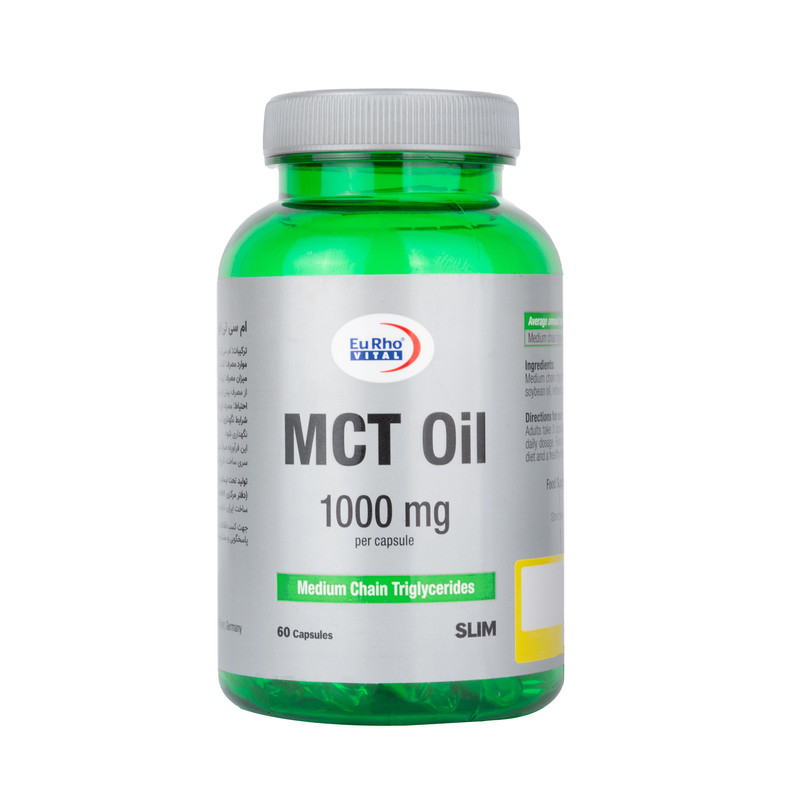 کپسول ژلاتینی ام سی تی اویل یوروویتال بسته 60 عددی