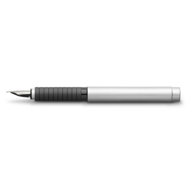 خودنویس فابر کاستل مدل Essentio Fountain Pen, Matte Chrome-Plated - Fine