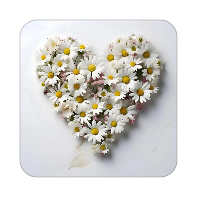 زیر لیوانی کاکتی طرح گل مدل mp17918