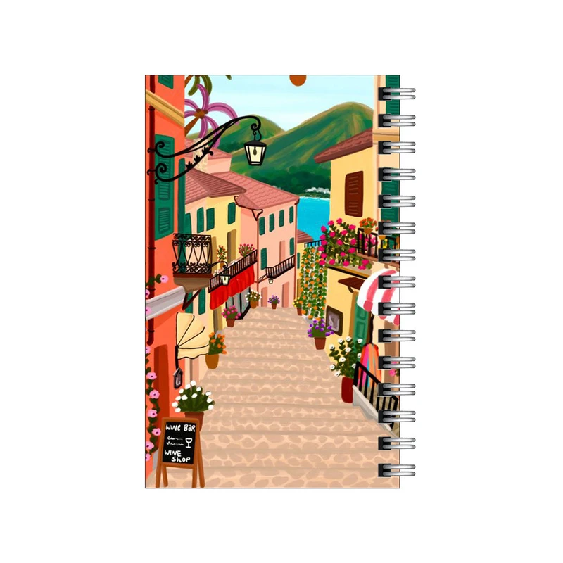 دفترچه یادداشت مدل to do list طرح منظره ونیز کد 0934158