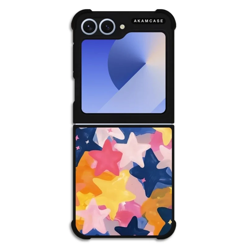 کاور آکام مدل AMC-WSGZFLIP6-STARS-26 مناسب برای گوشی موبایل سامسونگ Galaxy Z Flip 6