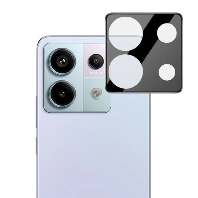 محافظ لنز دوربین انتک مدل 3D Lens Protector مناسب برای گوشی موبایل شیائومی Redmi Note 13 Pro 5G