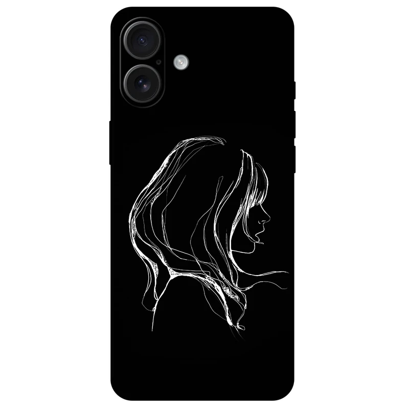 کاور مگافون طرح دخترانه مدل 7766 مناسب برای گوشی موبایل اپل iPhone 16 Plus               