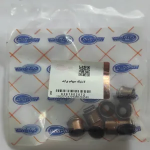 لاستیک سوپاپ دیناپارت کد ۶۲۶۱۵۰۲۰۷۲ مناسب برای پراید - ده بسته 8 عددی