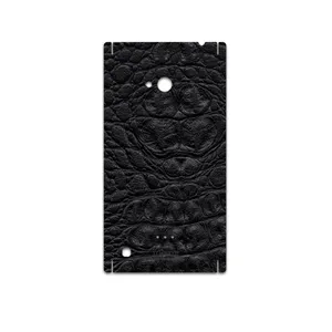 MAHOOT Black-Crocodile-Leather Cover Sticker for Nokia Lumia 720